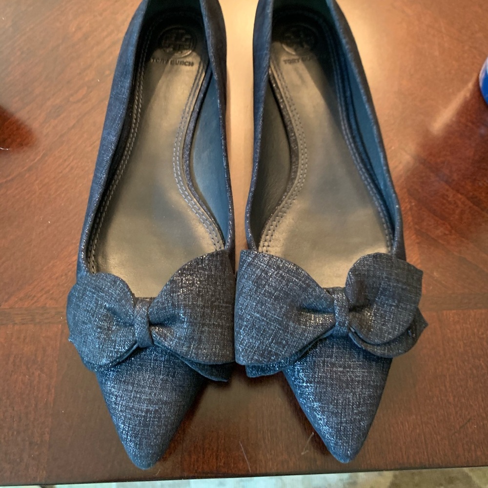 Tory Burch Bow Flats size 9.5